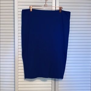 Forever 21 Blue Pencil Skirt